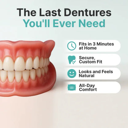 Superbuyg™ custom-made, full-featured dentures for greater confidence