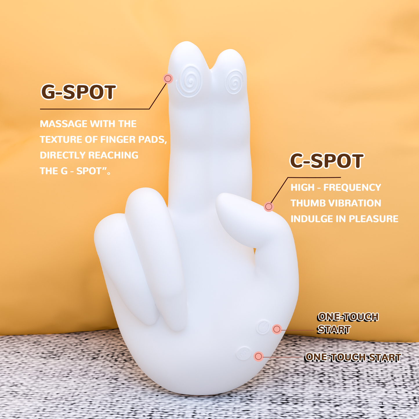 🔥🎁 2025 HOT Deal 💥SecretPulse Finger Vibe | #1 Selling Couples Vibrator .Discreet, Rechargeable & Powerful