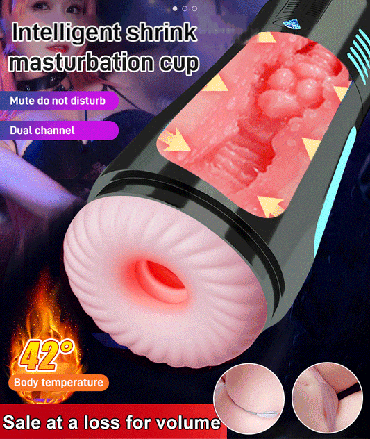 Confidential Delivery🔥 Overachiever Pro - Suction, Vibrating & Stroking Masturbator – 18+ Only