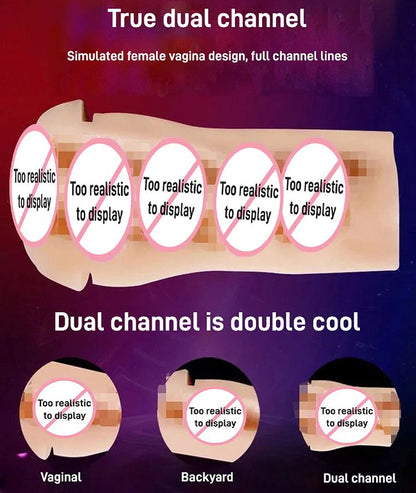 Confidential Delivery🔥 Overachiever Pro - Suction, Vibrating & Stroking Masturbator – 18+ Only