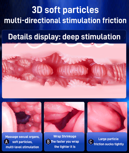 Confidential Delivery🔥 Overachiever Pro - Suction, Vibrating & Stroking Masturbator – 18+ Only