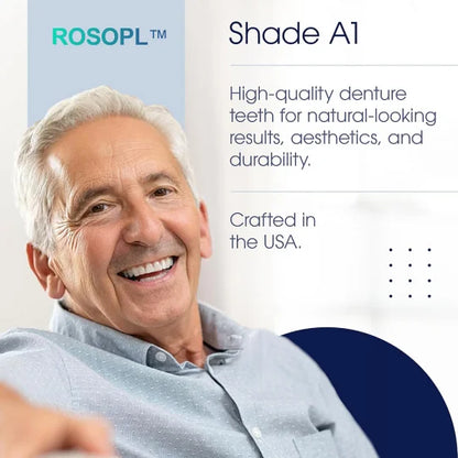 Superbuyg™ custom-made, full-featured dentures for greater confidence
