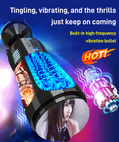 Confidential Delivery🔥 Overachiever Pro - Suction, Vibrating & Stroking Masturbator – 18+ Only