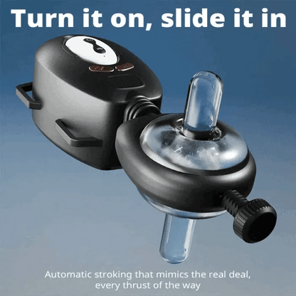 serentouchco™ Wearable Automatic 9 Swinging 9 Vibrating Male Masturbator