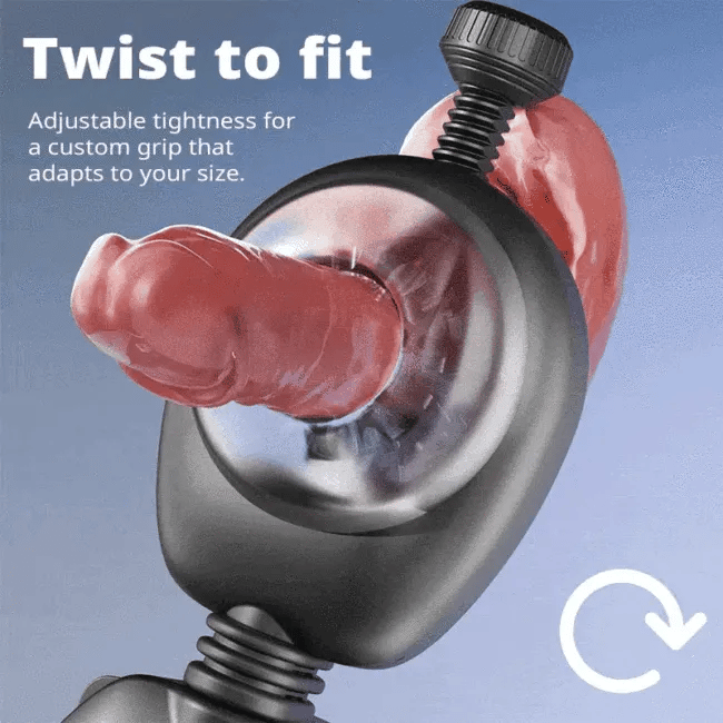 serentouchco™ Wearable Automatic 9 Swinging 9 Vibrating Male Masturbator