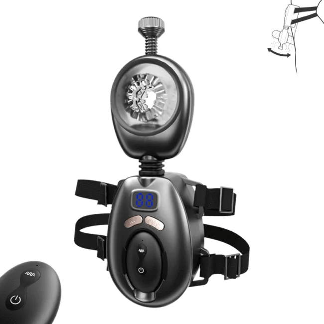 serentouchco™ Wearable Automatic 9 Swinging 9 Vibrating Male Masturbator